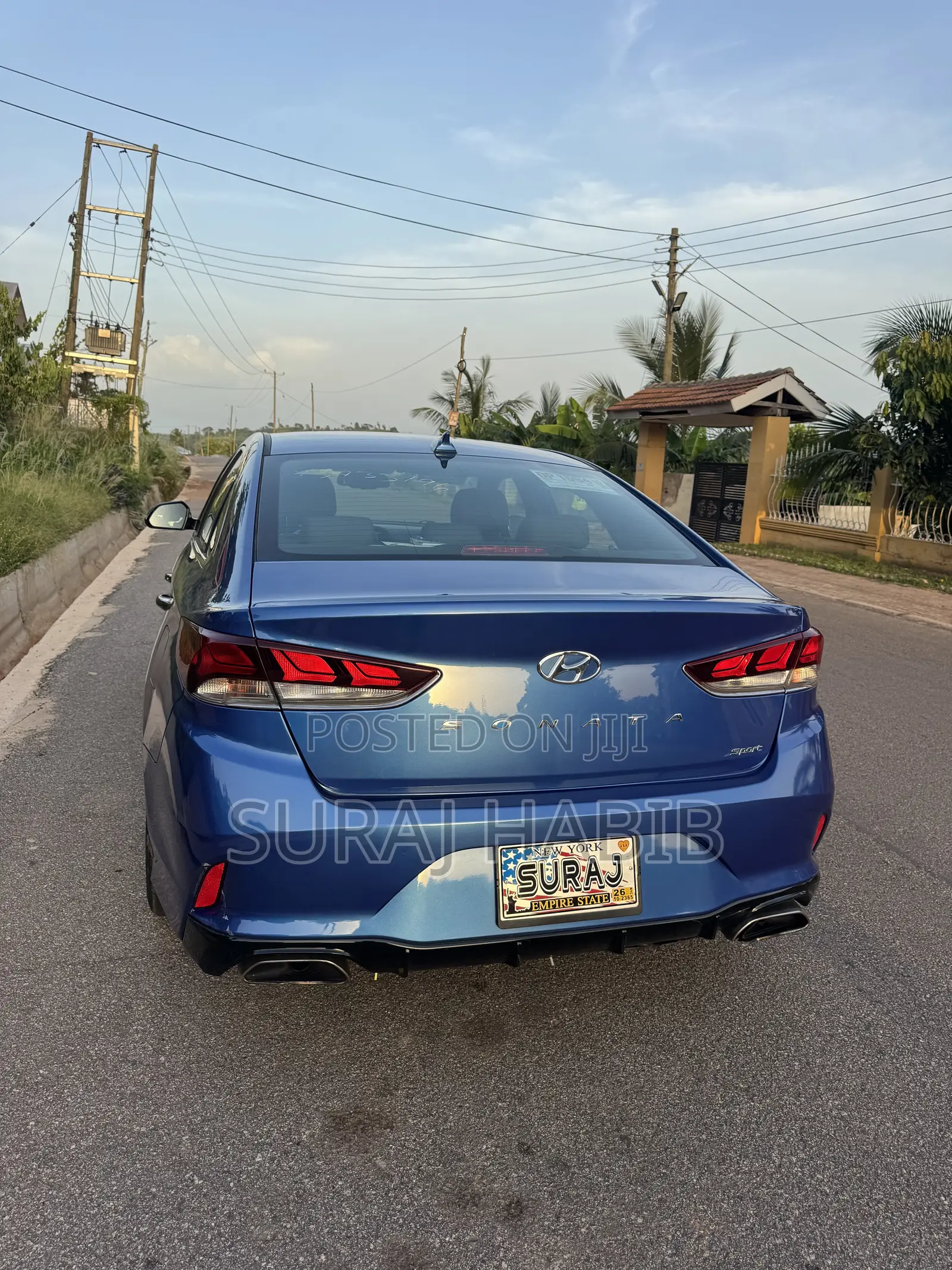 Hyundai Sonata Sport 2018 Blue