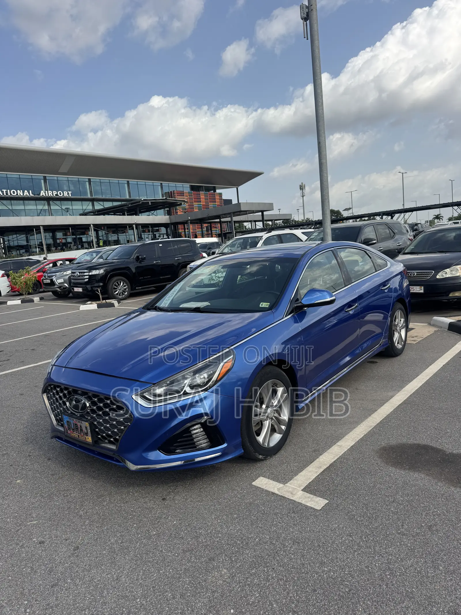 Hyundai Sonata Sport 2018 Blue