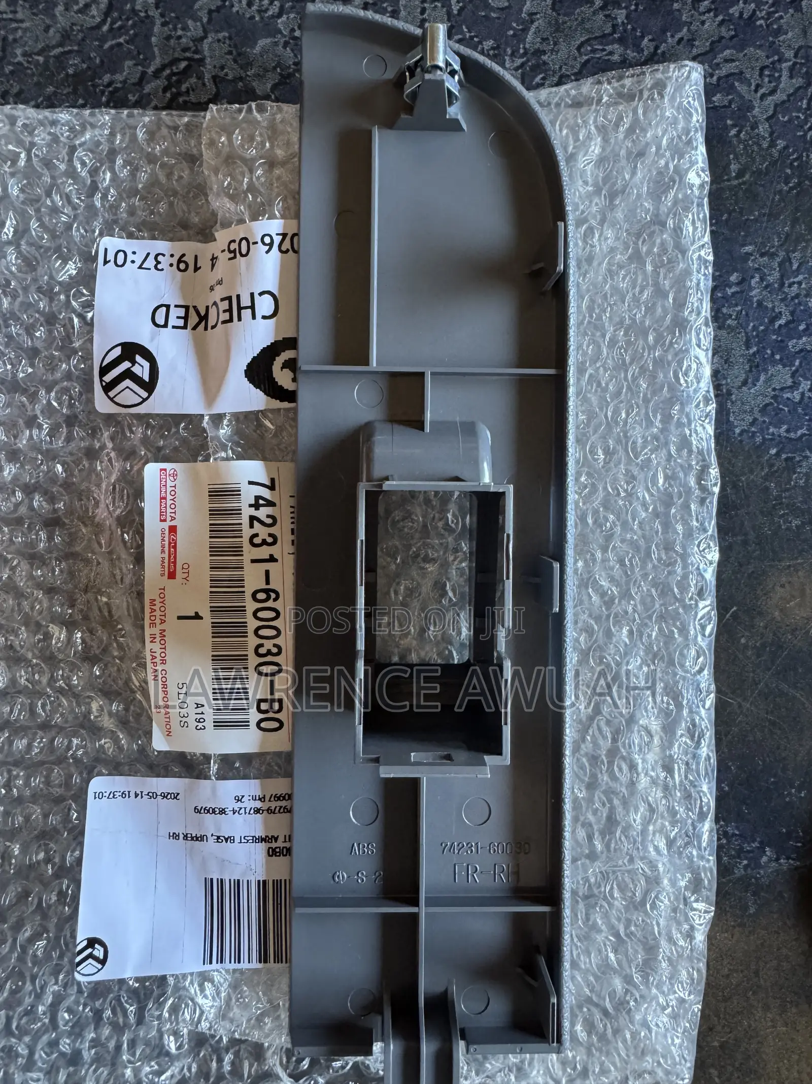 Toyota Landcruiser(Trooper)79 Series Panel,Front Armrest Base,Upper Rh