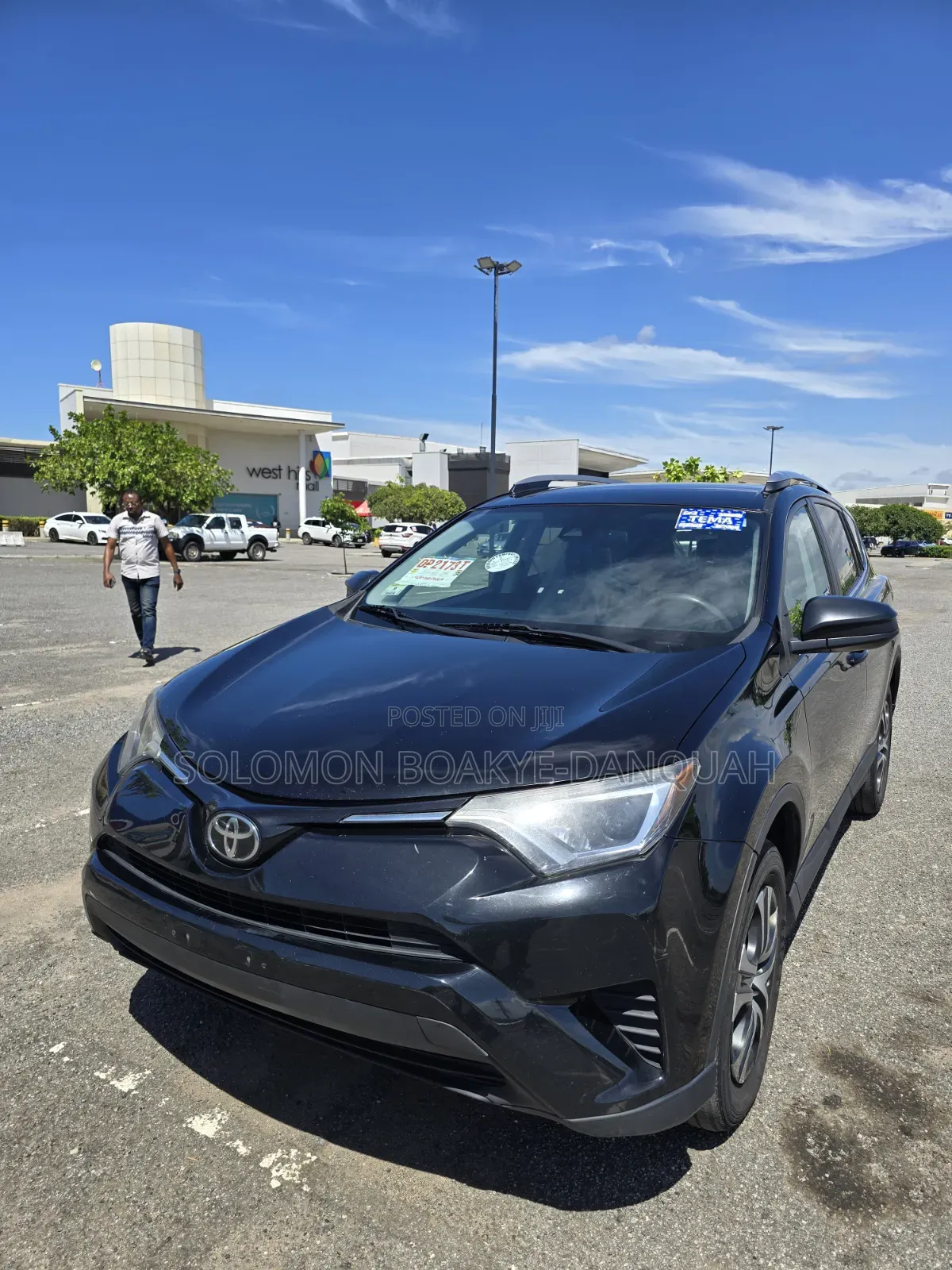 Toyota RAV4 LE 4dr SUV AWD (2.5L 4cyl 6A) 2018 Black