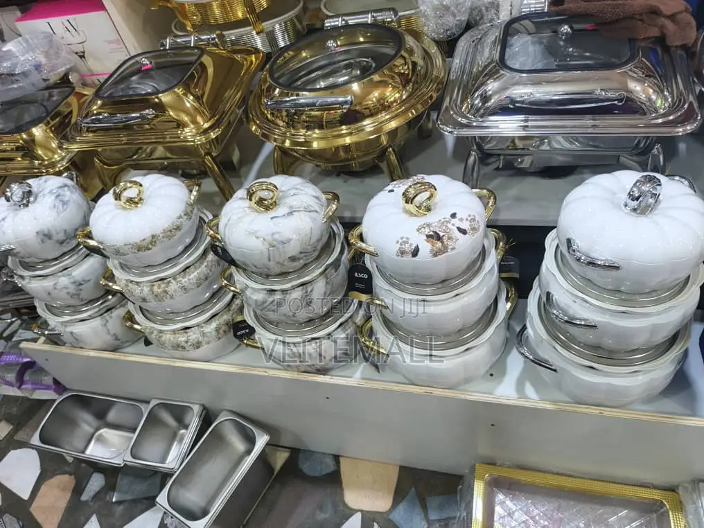Round Stainless Steel Chafing Dish