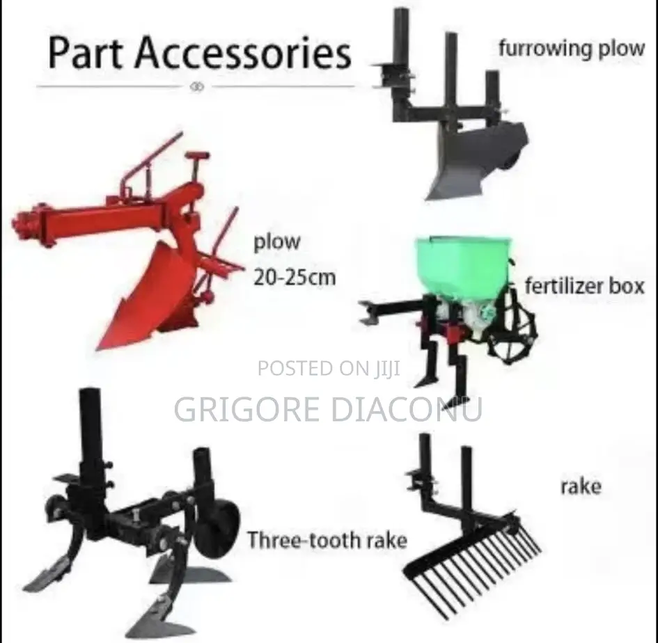 Rotovator and Power Tiller