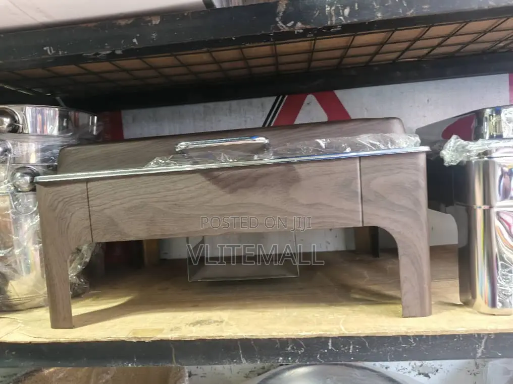 Rectangular Roll-top Stainless Steel Chafing Dish