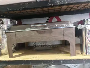 Rectangular Roll-top Stainless Steel Chafing Dish