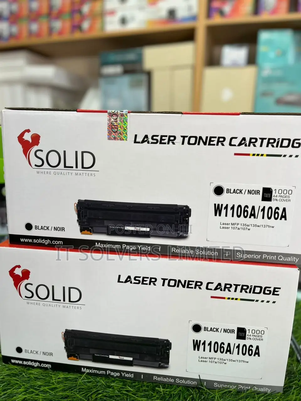Solid W1106a Toner Compatible With Hp 106