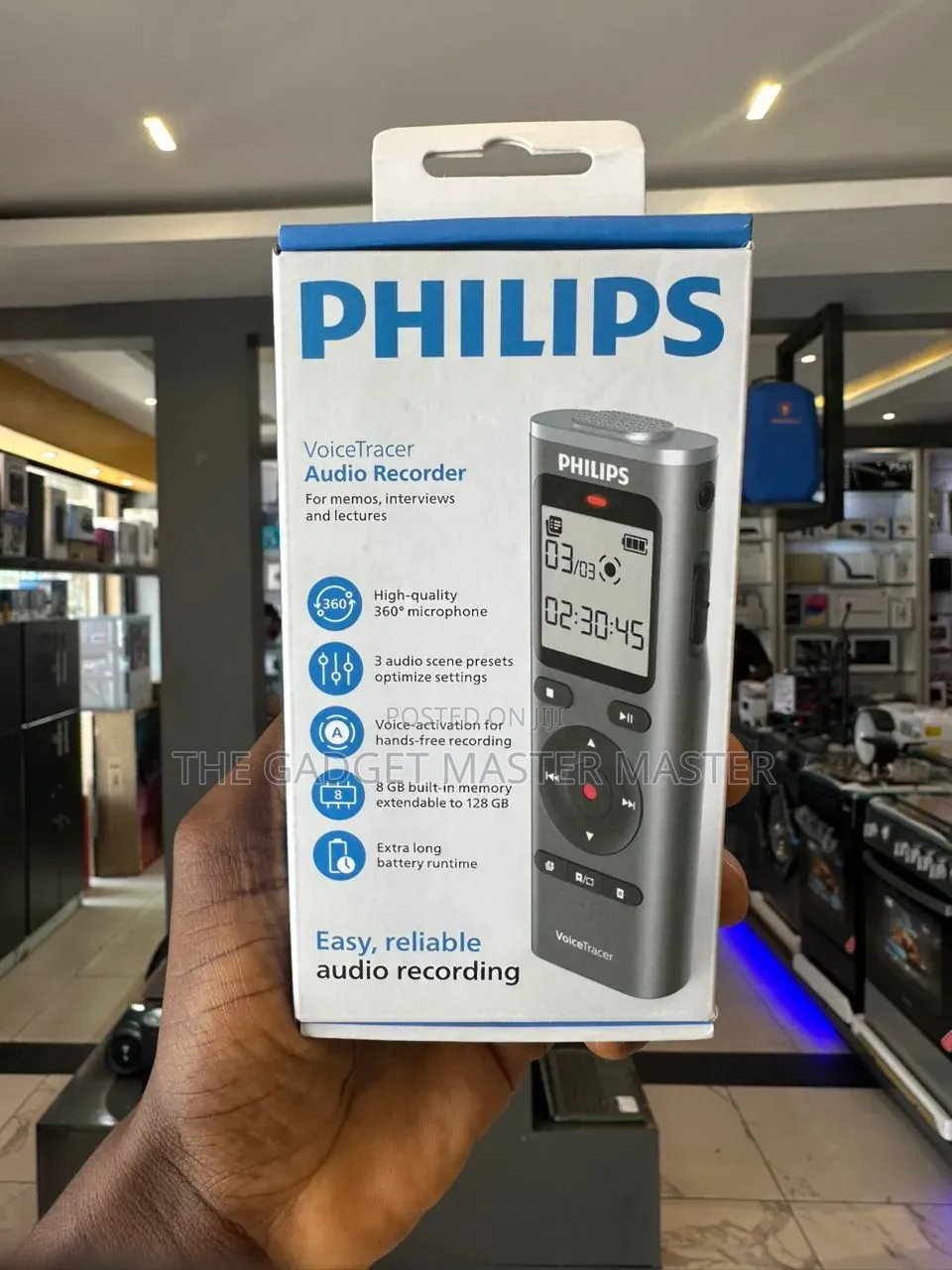 Philips Dvt1170 Voicetracer Audio Recorder