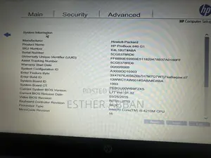 Laptop HP ProBook 640 G1 4GB Intel Core i5 HDD 500GB