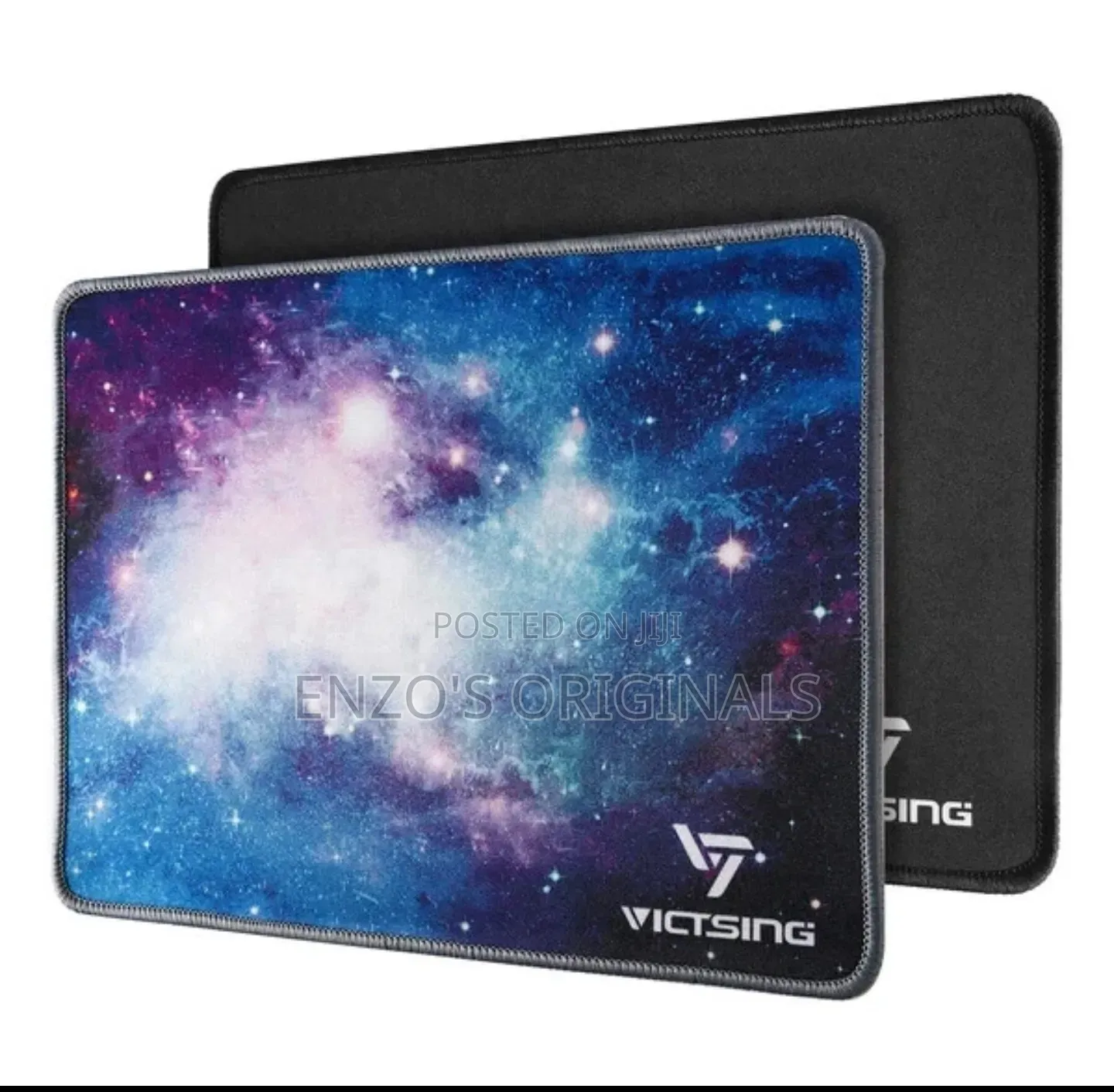 Victsing Mouse Pad Black + Galaxy Mousepad (2 Packs) Factory Sealed