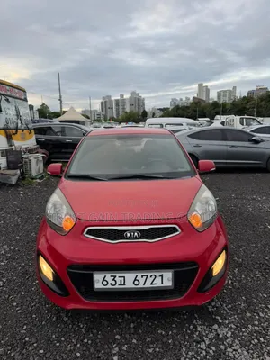 Kia Morning 2014 Red