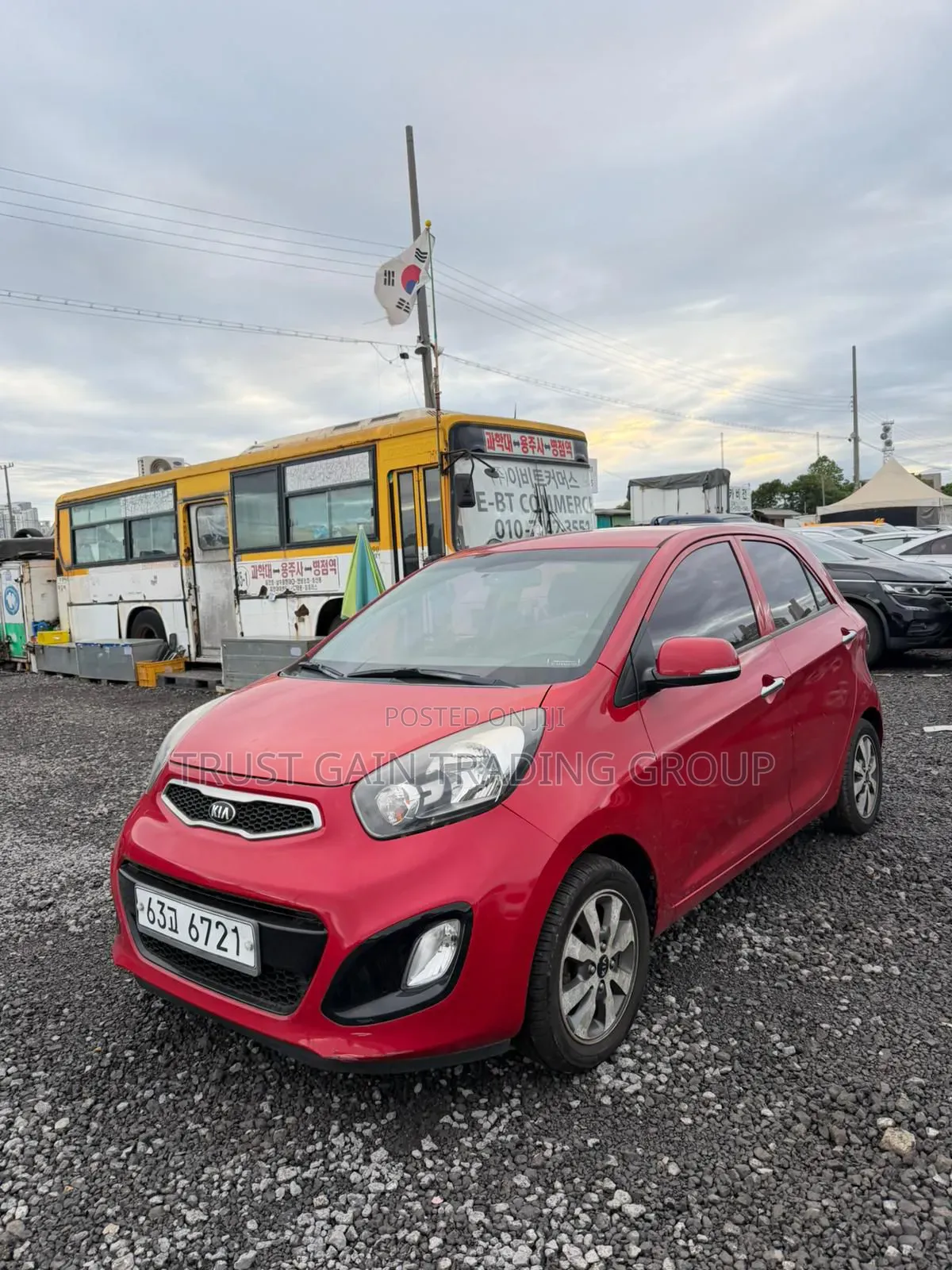 Kia Morning 2014 Red