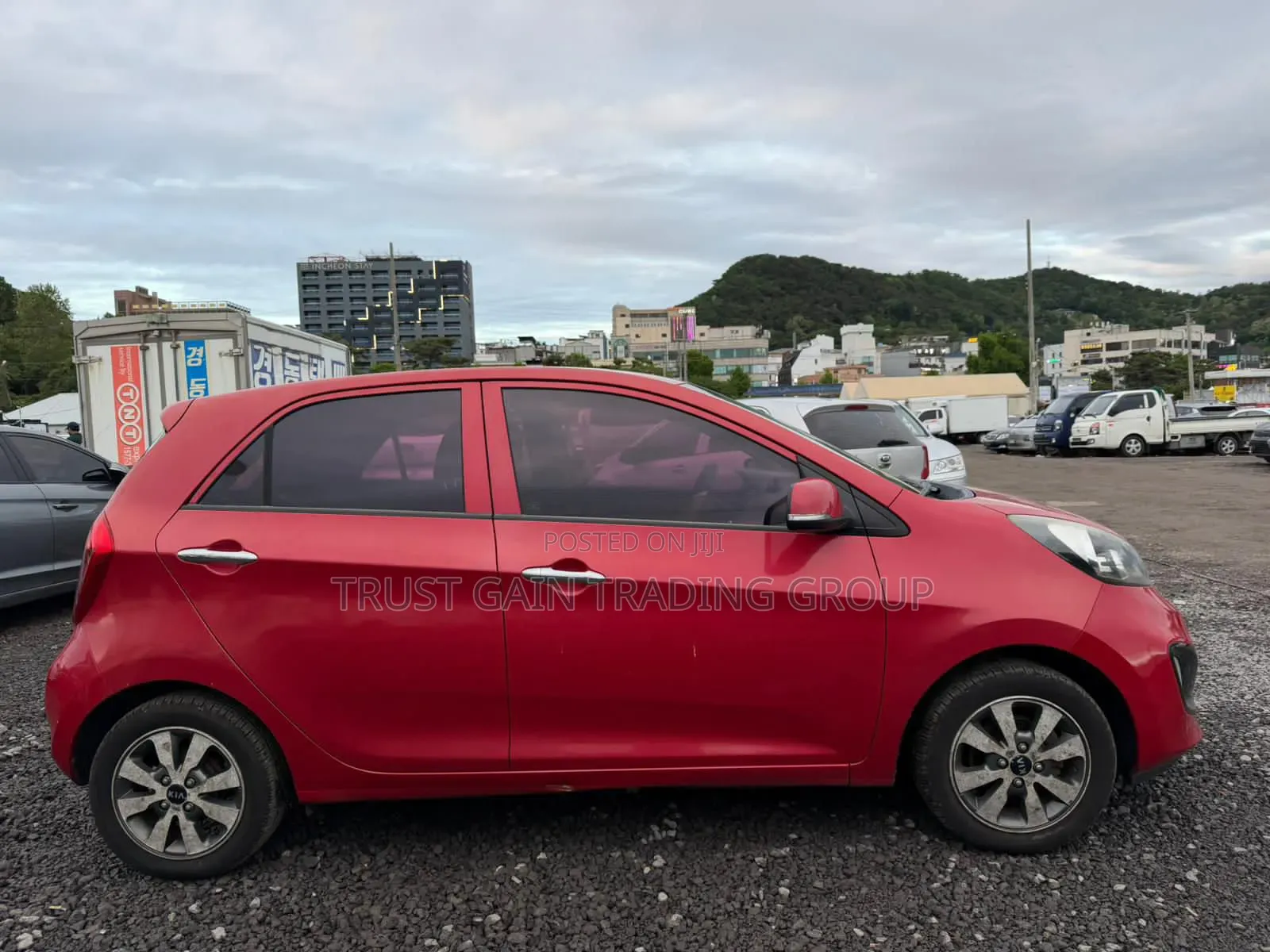 Kia Morning 2014 Red