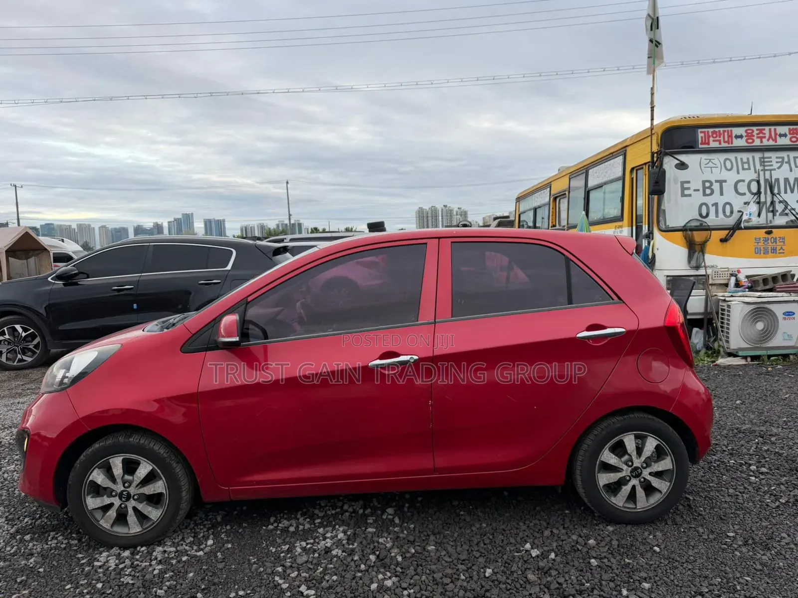 Kia Morning 2014 Red