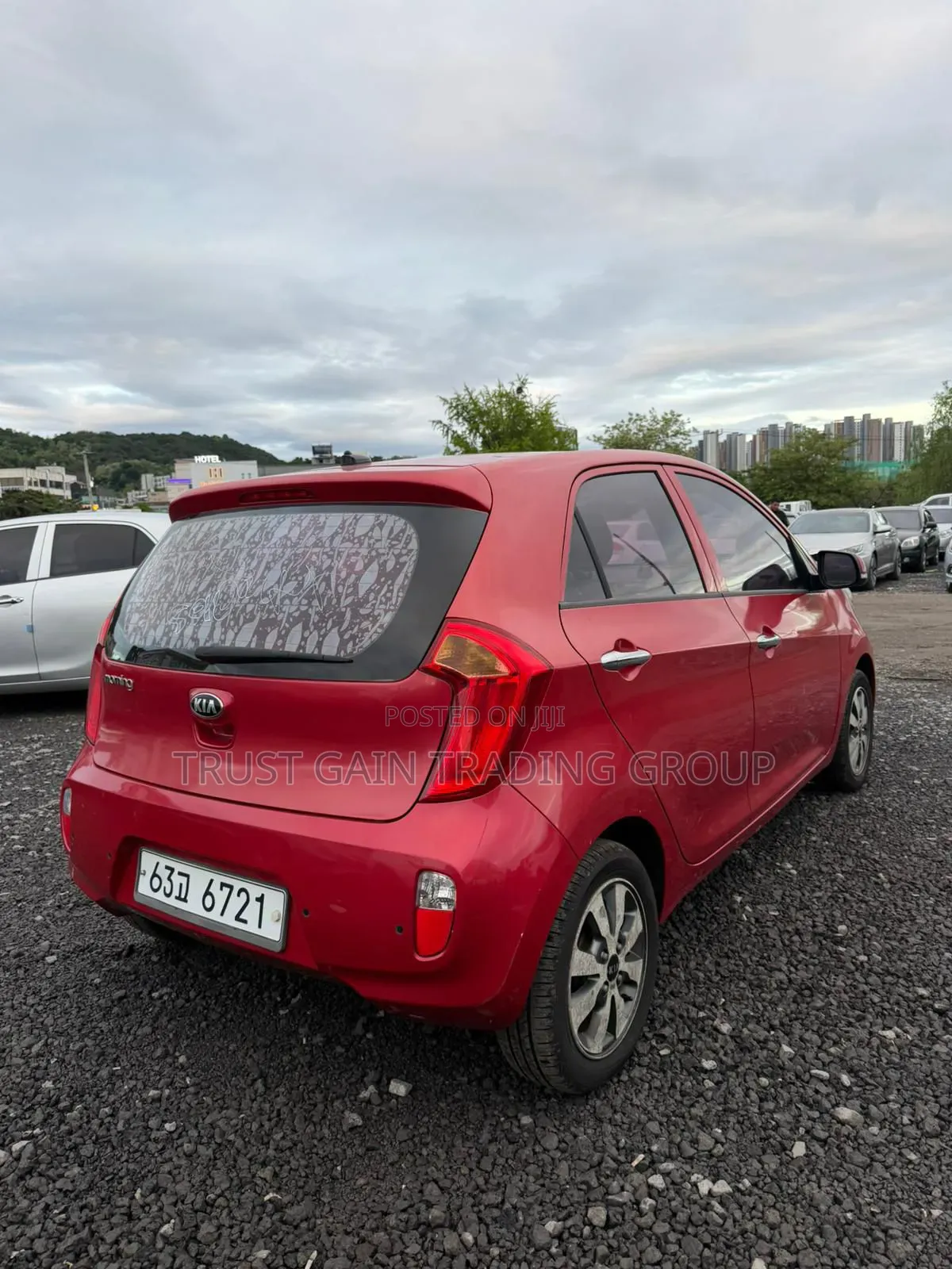 Kia Morning 2014 Red