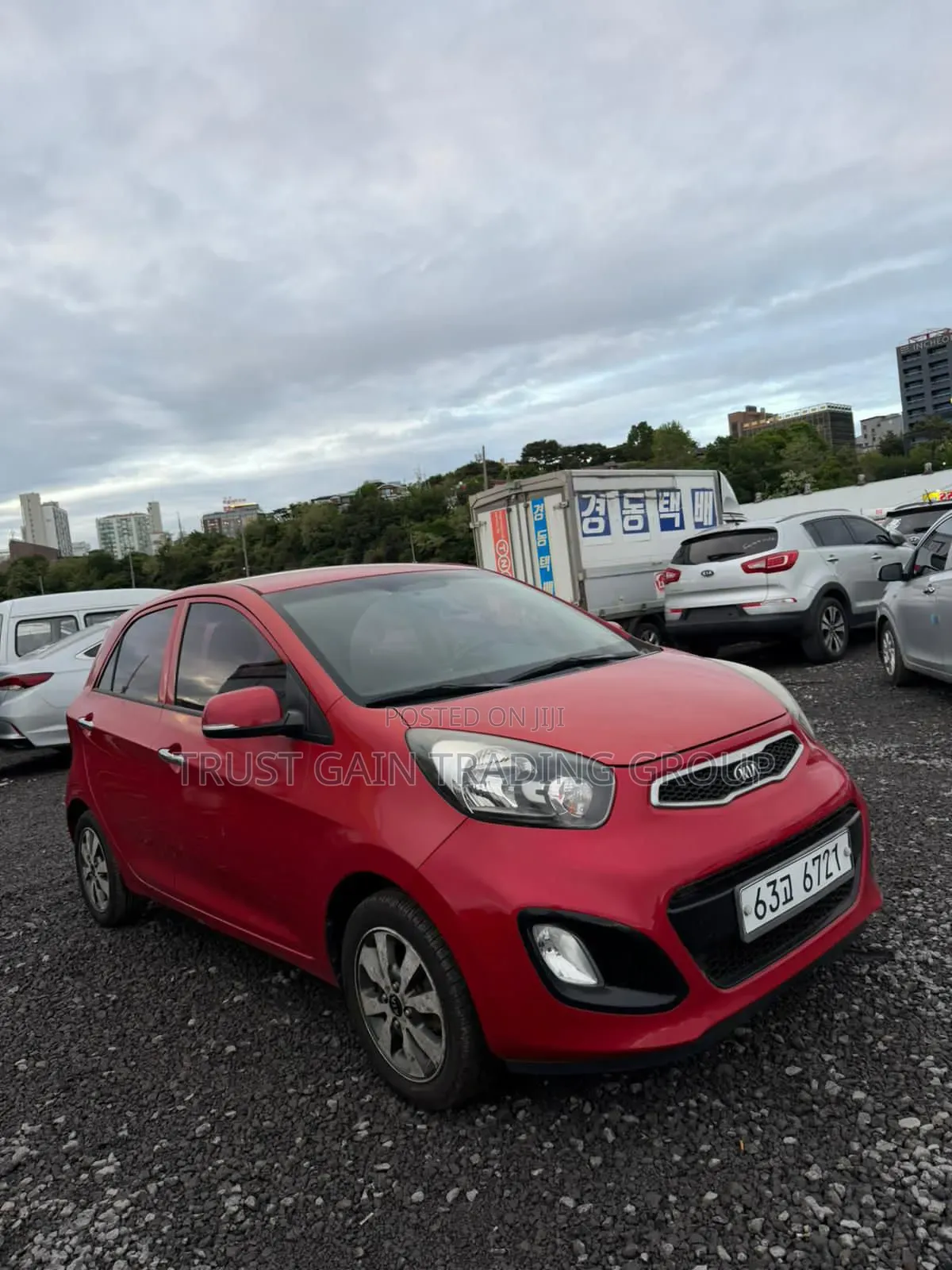 Kia Morning 2014 Red