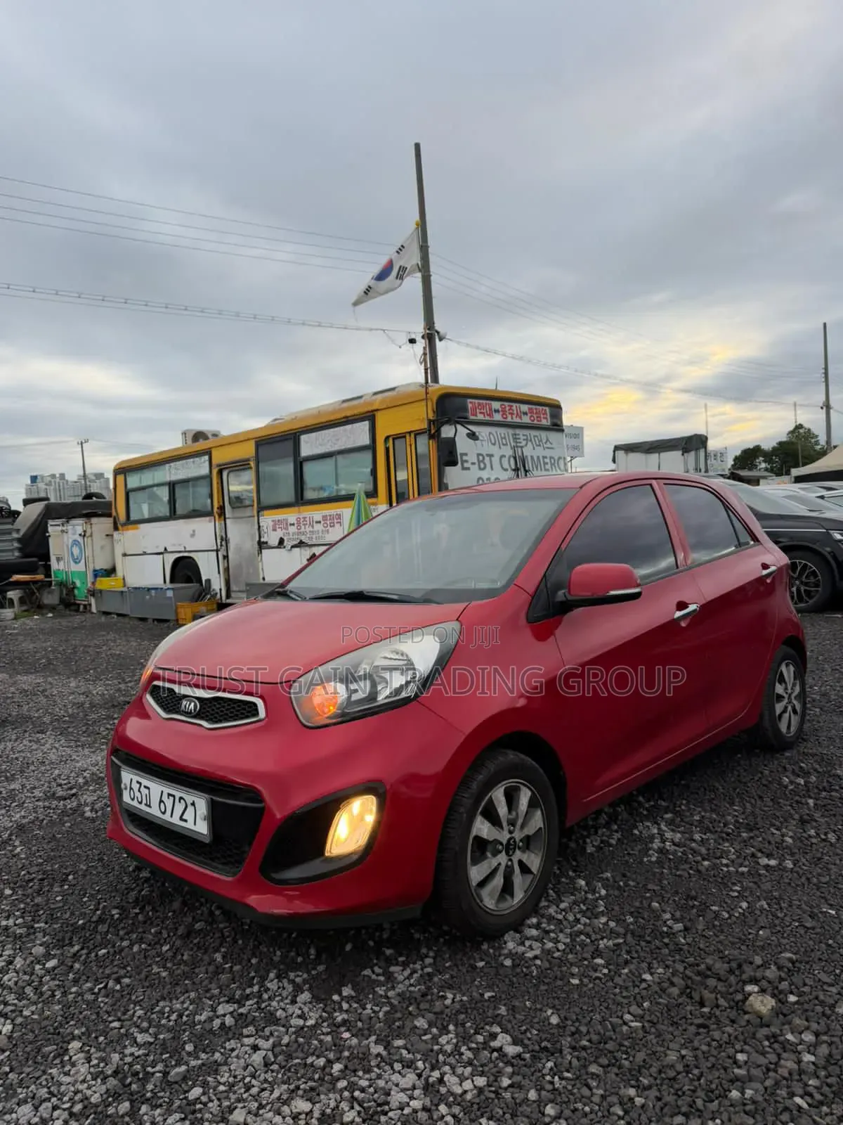 Kia Morning 2014 Red
