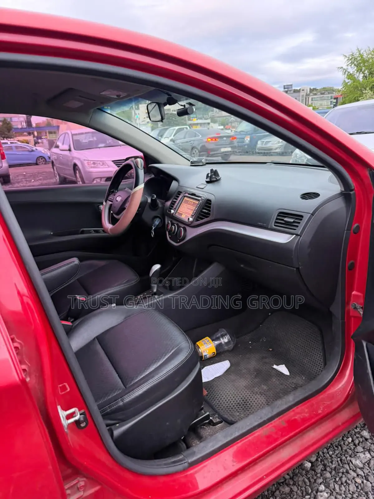 Kia Morning 2014 Red