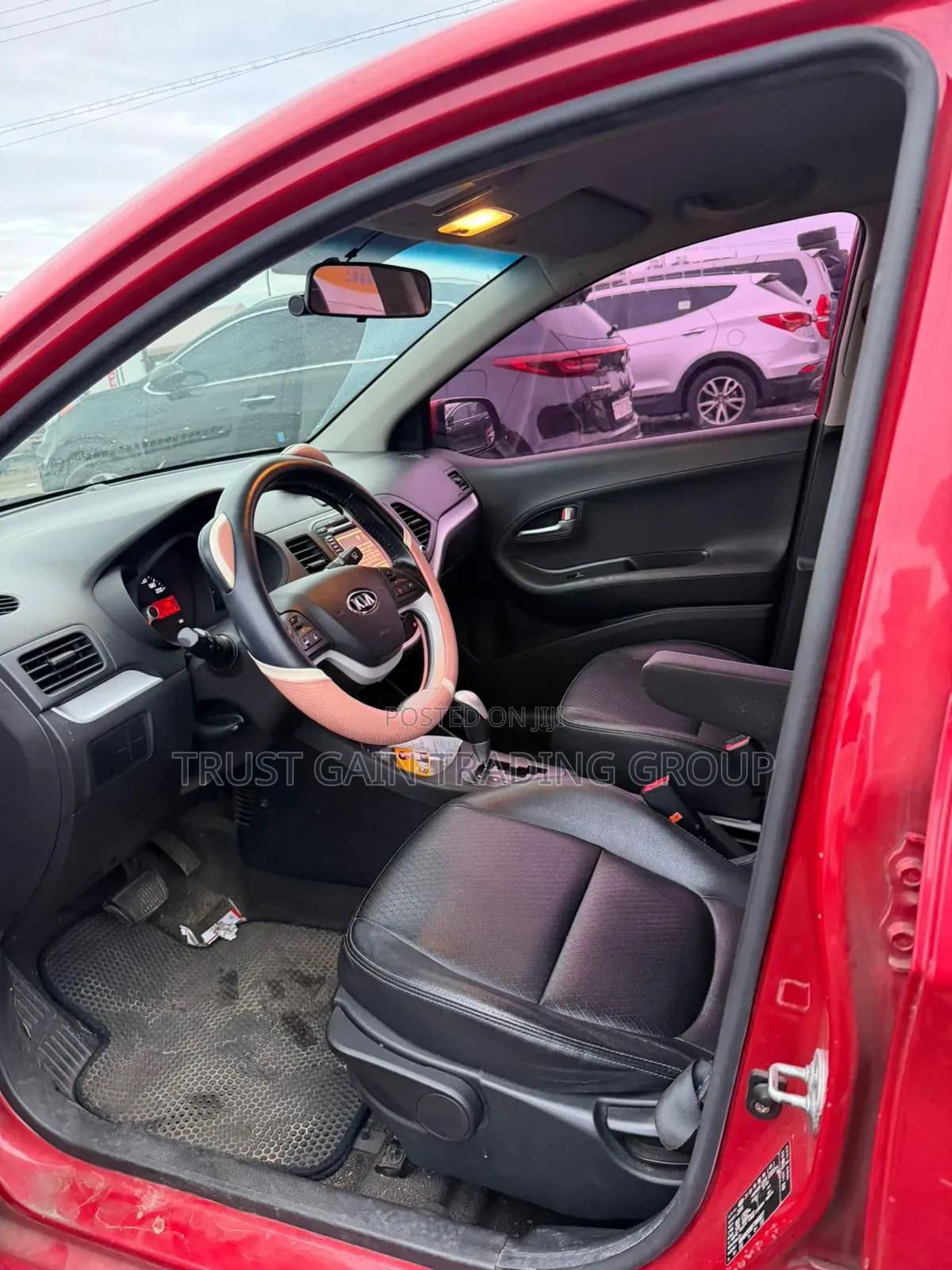 Kia Morning 2014 Red