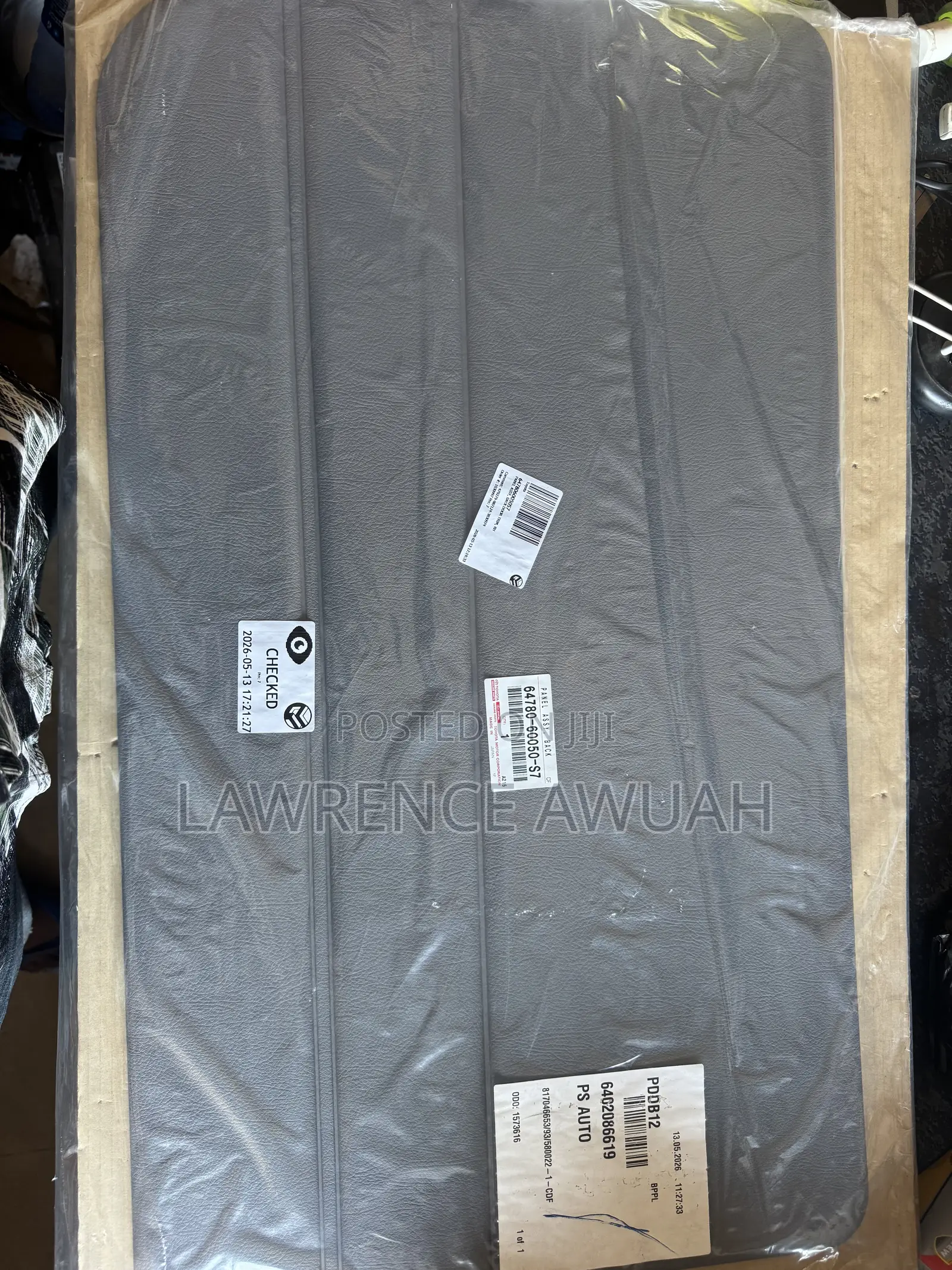 Toyota Landcruiser 79, Panel Assy, Back Door Trim, Rh / Rh Door Card