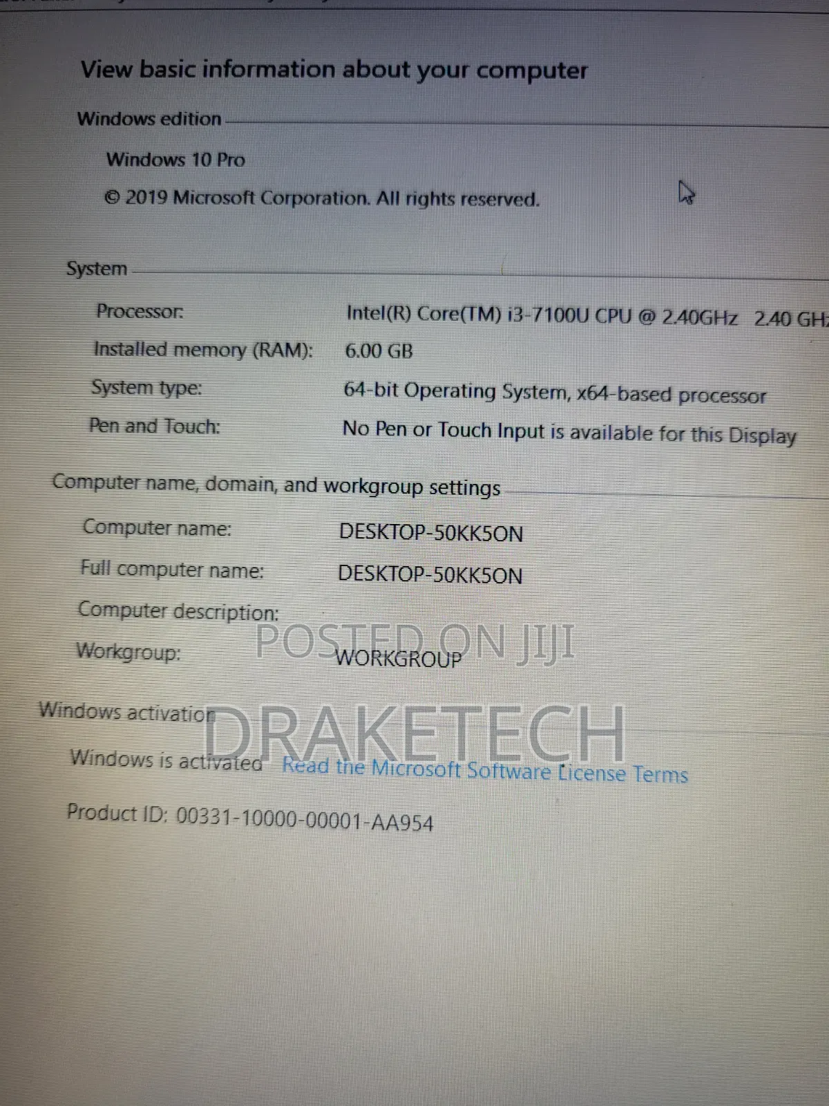 Laptop HP Split 13 6GB Intel Core i3 HDD 140GB