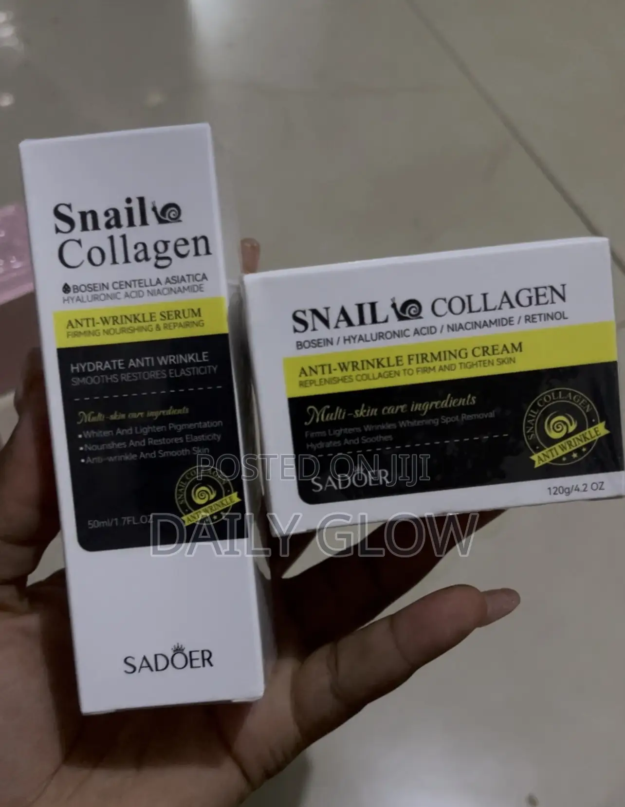 Sadoer Cream And Serum