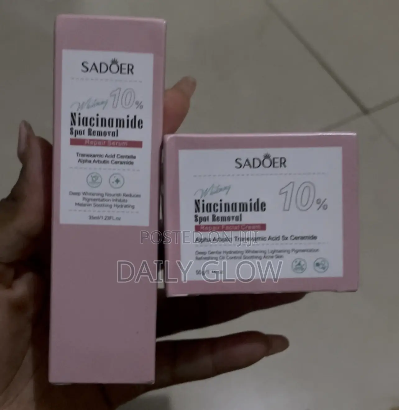 Sadoer Cream And Serum