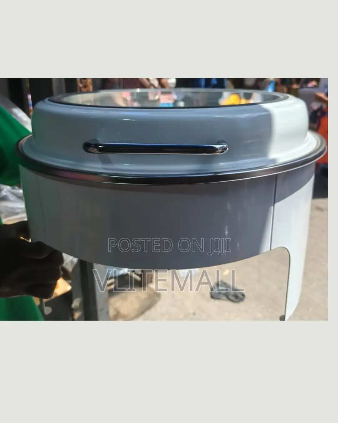 Round Hydraulic Stainless Steel Chafing Dish