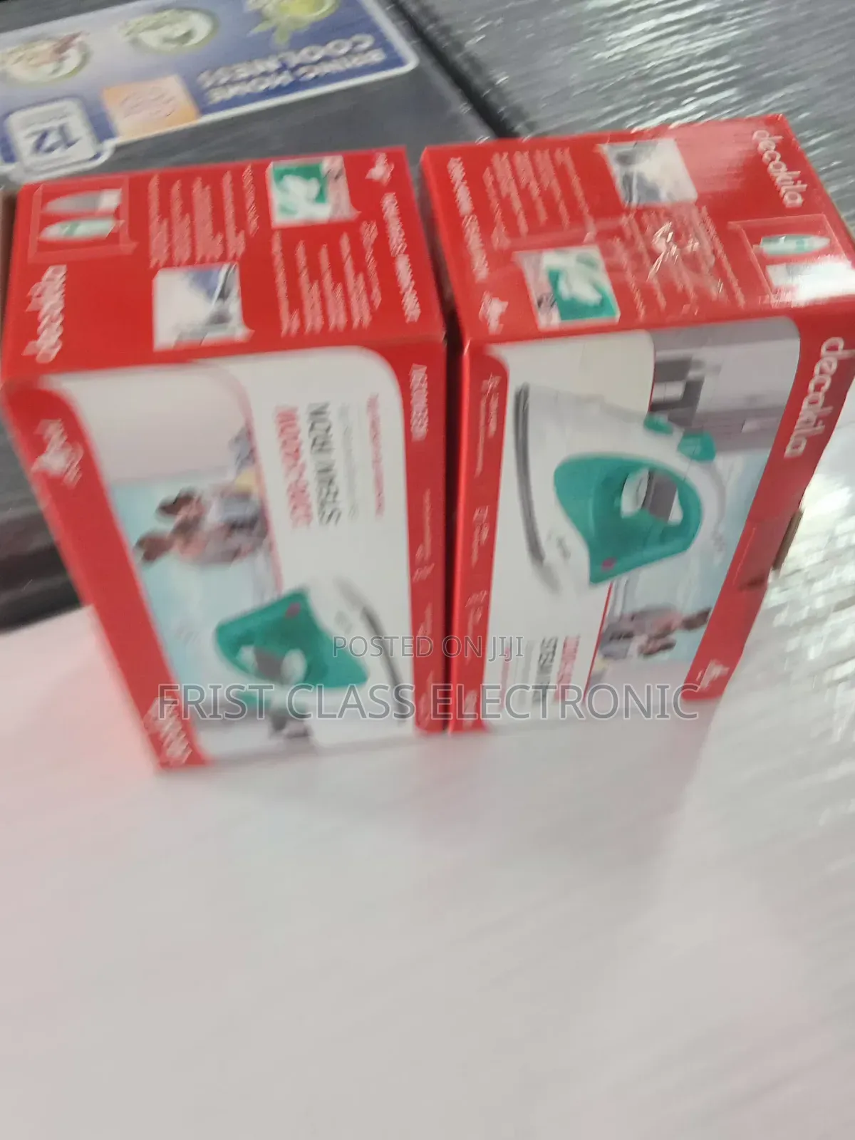Decakila Steam Iron – Fresh Clothes, Simple Power Use