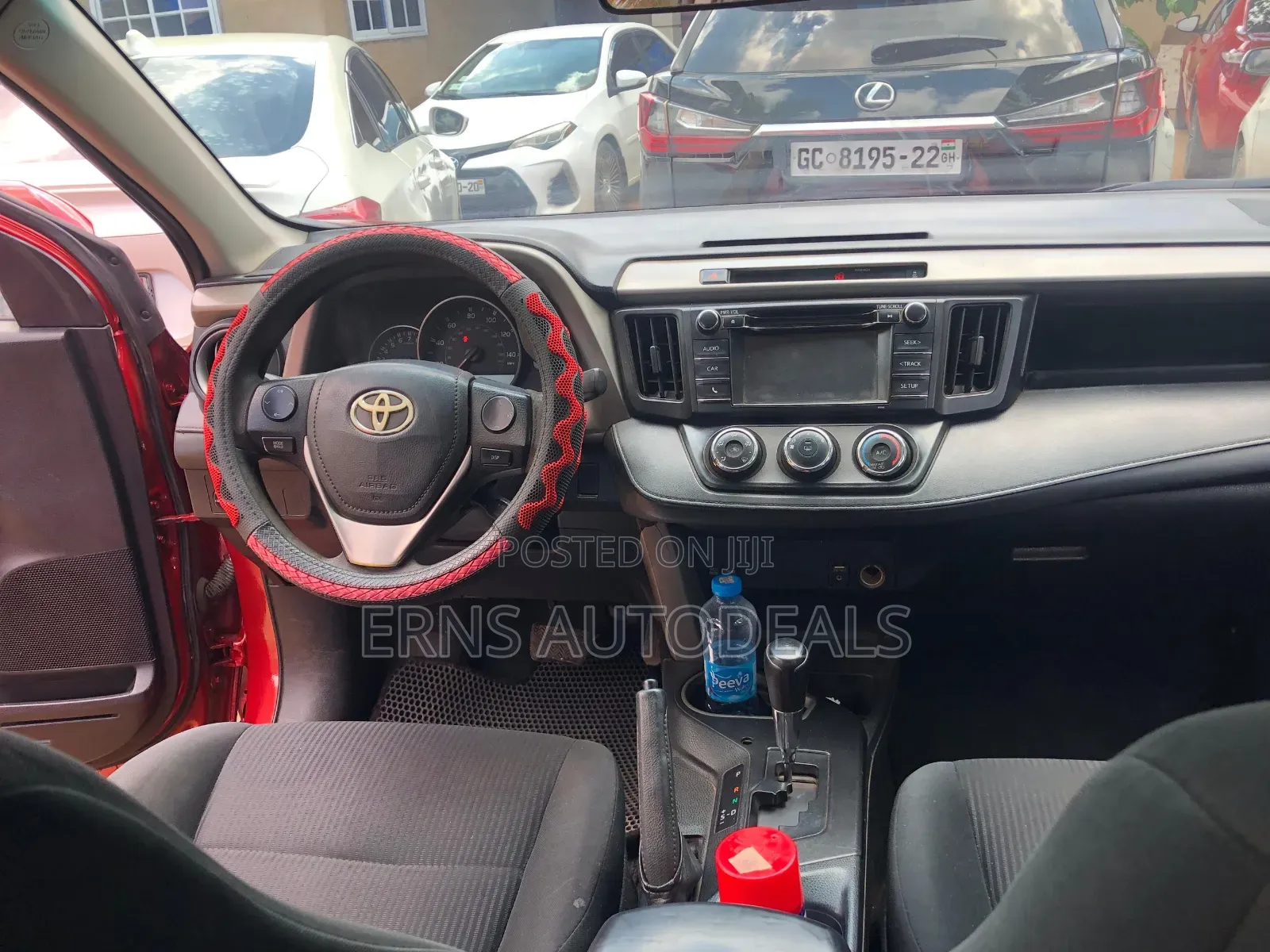 Toyota RAV4 LE FWD (2.5L 4cyl 6A) 2016 Red