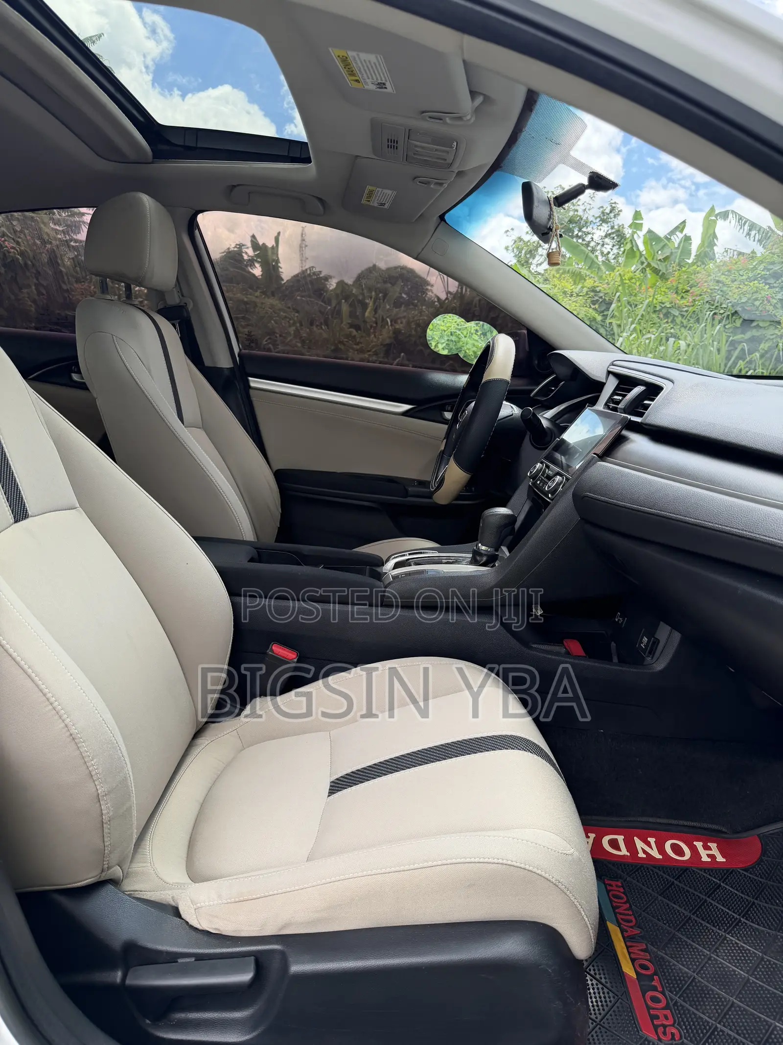 Honda Civic LX 4dr Sedan (2.0L 4cyl) 2016 White