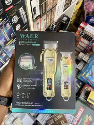 Waer Professional Rechargeable 2 in 1 Hair Clipper (Wa-015)