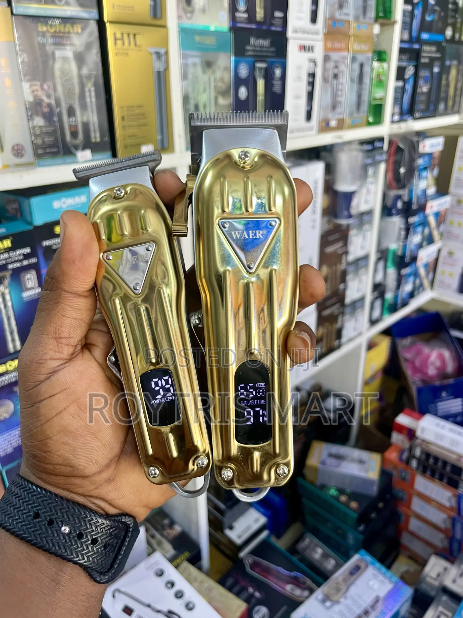 Waer Professional Rechargeable 2 in 1 Hair Clipper (Wa-015)