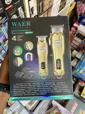 Waer Professional Rechargeable 2 in 1 Hair Clipper (Wa-015)