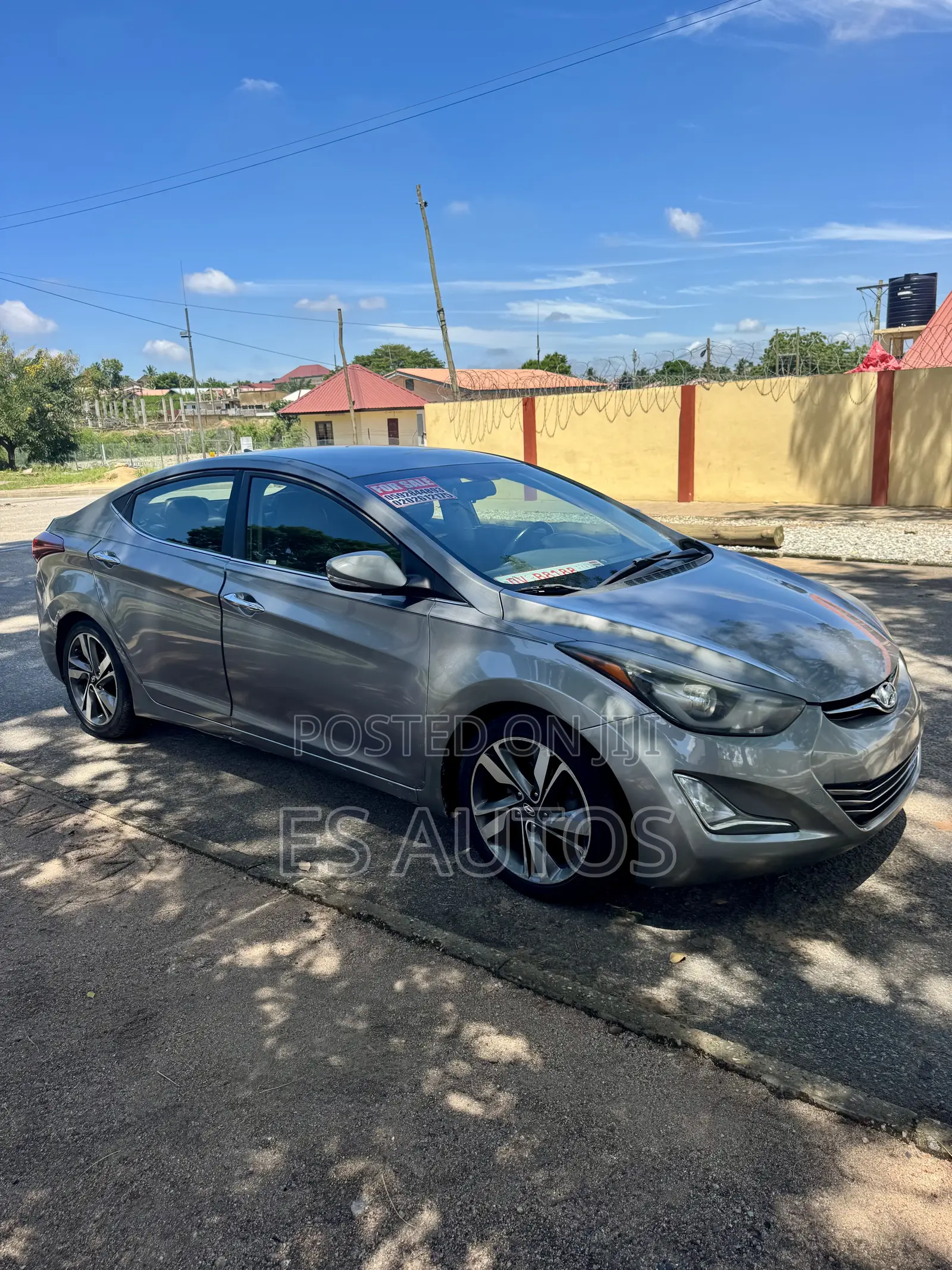 Hyundai Elantra Limited PZEV 4dr Sedan (1.8L 4cyl 6A) 2014 Gray