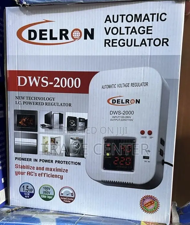 Delron 2000 Watts Wall Mounted Stabilizer