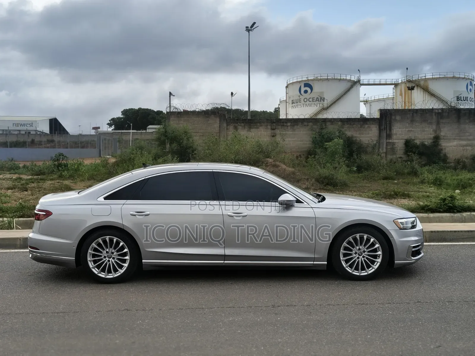 Audi A8 L 60 AWD quattro LWB 2020 Silver