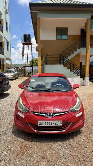 Hyundai Elantra GLS Automatic 2012 Red