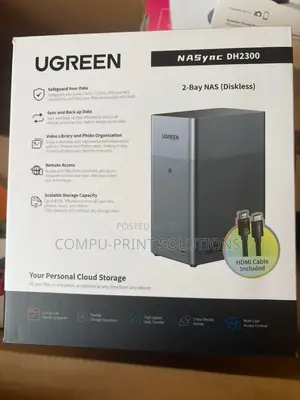 Ugreen Nasync Dh2300 2-Bay Nas Enclosure.