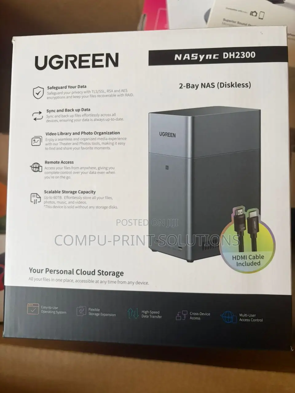 Ugreen Nasync Dh2300 2-Bay Nas Enclosure.