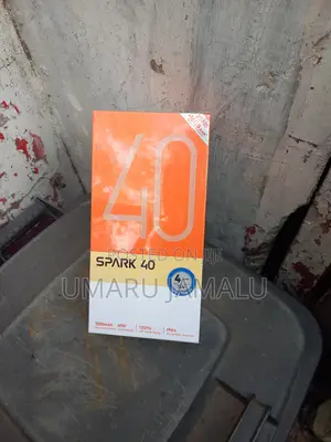New Tecno Spark 40 256 GB Black