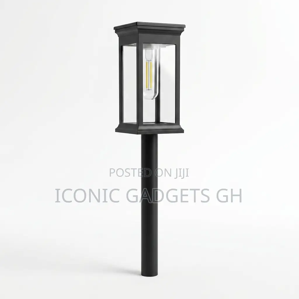 Modern Solar Outdoor Lamp Post