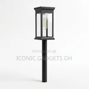 Modern Solar Outdoor Lamp Post