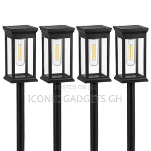 Modern Solar Outdoor Lamp Post