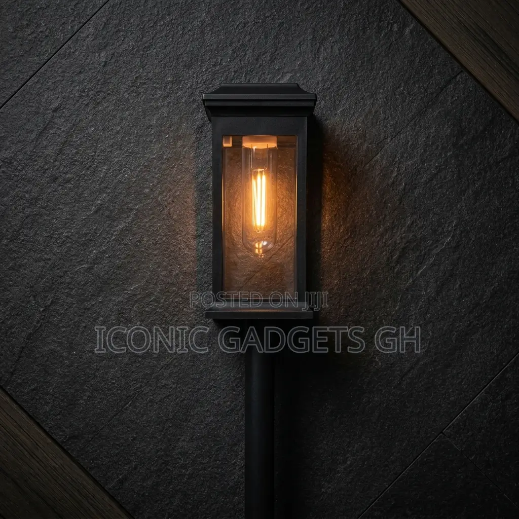 Modern Solar Outdoor Lamp Post