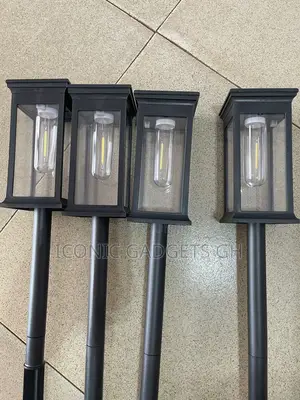 Modern Solar Outdoor Lamp Post