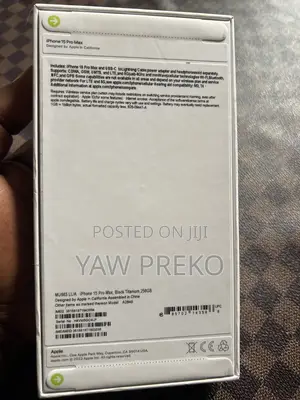 New Apple iPhone 15 Pro Max 256 GB Gray