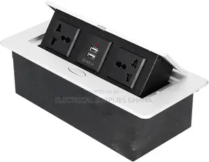 Floor Socket With Usb Charging Port Power Outlet for Office Use