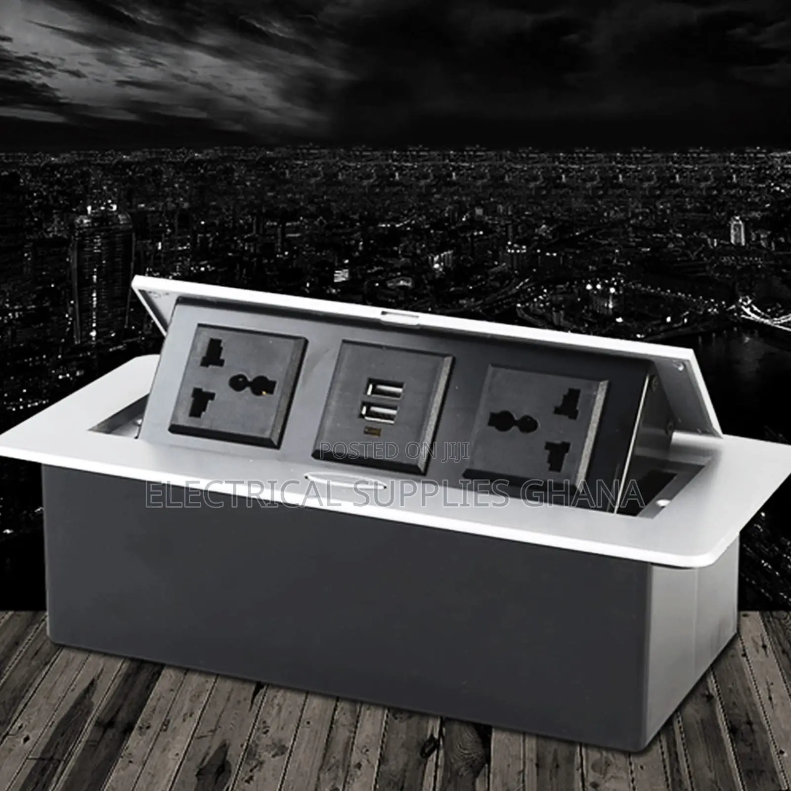 Floor Socket With Usb Charging Port Power Outlet for Office Use
