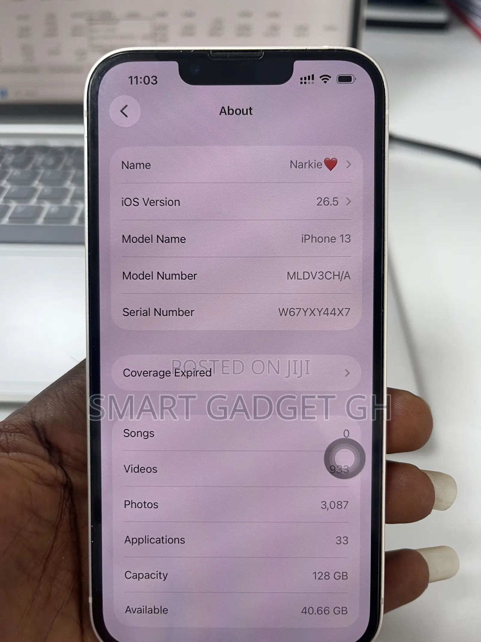 Apple iPhone 13 128 GB White