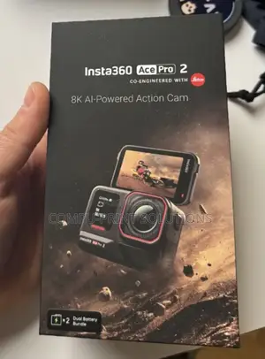 Insta360 Ace Pro 2 Action Camera Dual Battery Bundle W/ Extra Battery