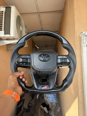 Toyota Gr Sport Steering Wheel Compatible for Tundra, Land Cruiser